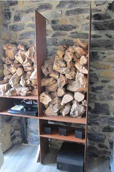 Armario metálico en hierro para dúplex de diseño en Tolosa (Gipuzkoa)