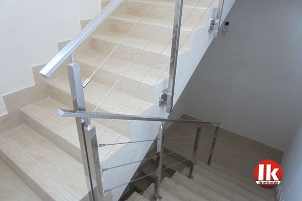 Barandillas con cable de acero inoxidable en Gipuzkoa