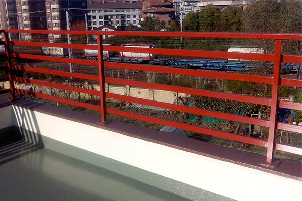 barandillas de acero galvanizado en irun-hondarribia gipuzkoa