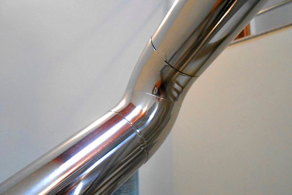 pasamanos y barandillas de acero inoxidable pulidas a espejo