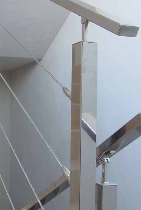 fabricacion de barandillas pulidas a espejo en donostia san sebastian gipuzkoa