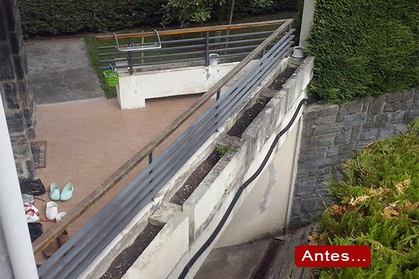 cerramientos metalicos para balcones en acero galvanizado