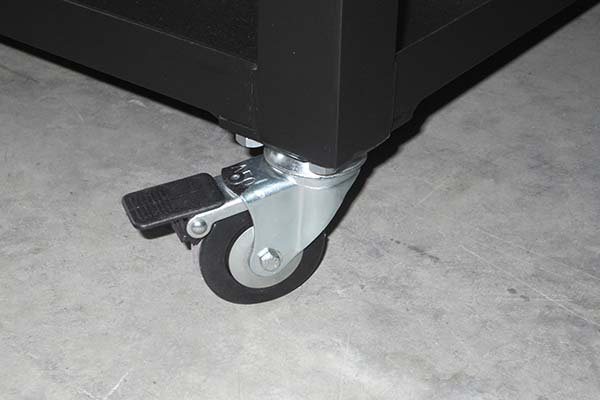 carro con ruedas a medida para guardar y ordenar herramientas