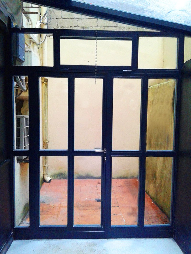 La herreria de San Sebastian donostia Ibarkalde es especialista en la fabricacion de cerramientos metalicos de hierro galvanizado.