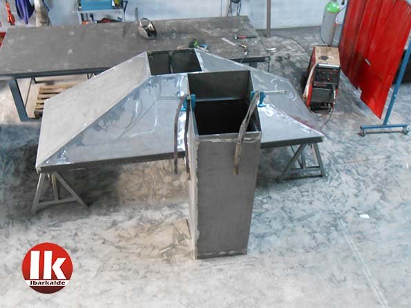 chimenea y campana de cocina en gipuzkoa