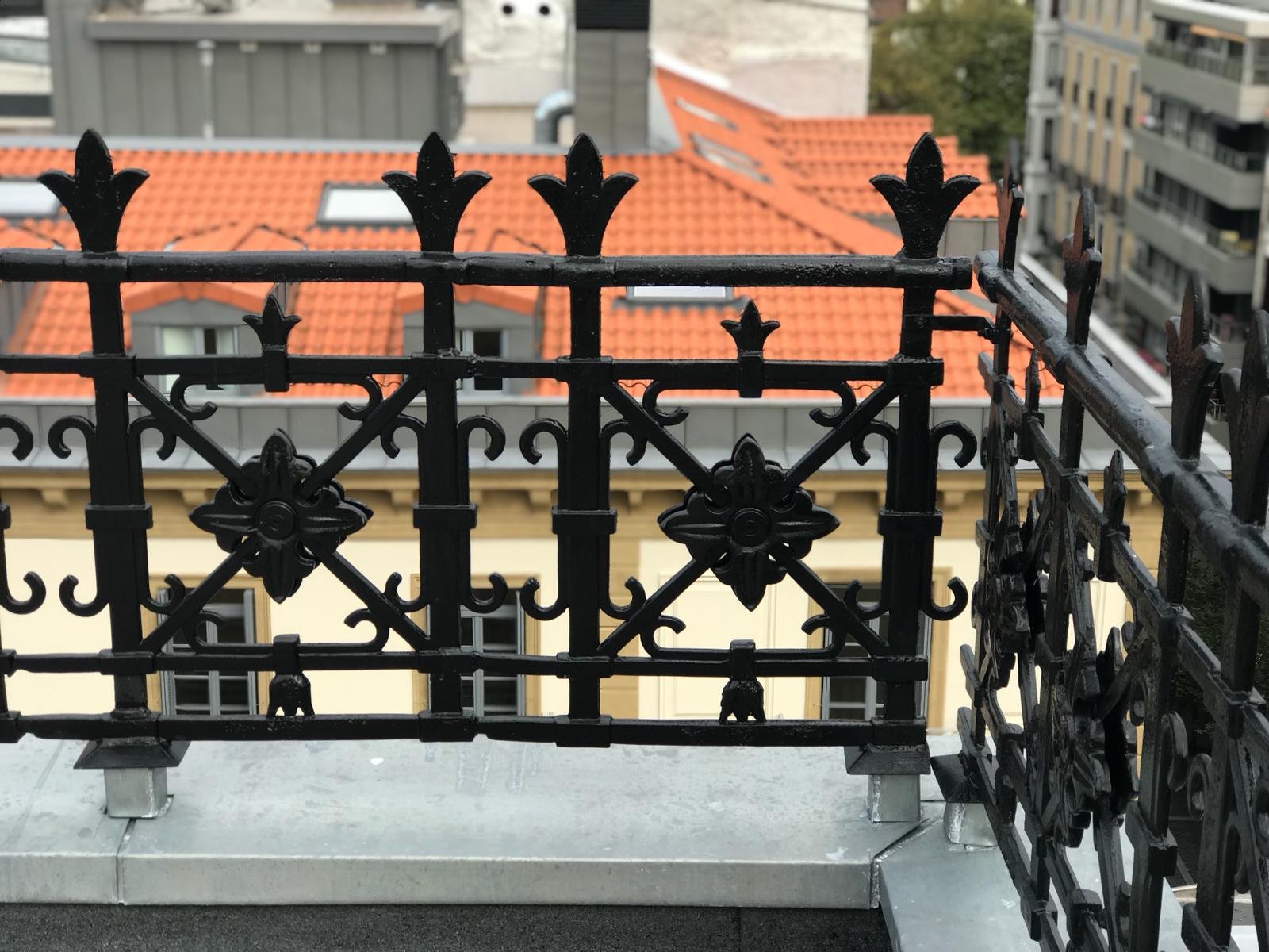 especialistas en restaurar barandillas de hierro fundido y con ornamentos