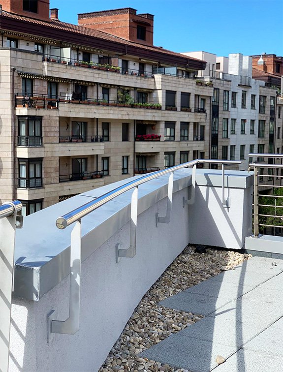 fabricantes de barandillas de acero inoxidable aisi 316 para comunidad de vecinos