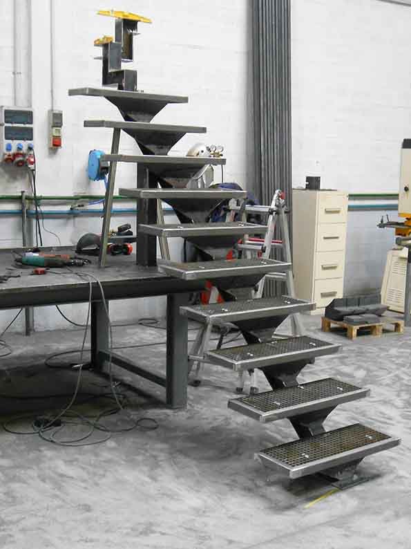 escaleras de herrería en donostia