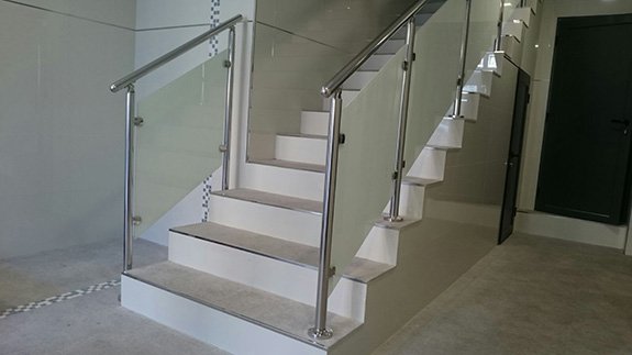 barandillas baratas de acero inoxidable con vidrio templado en errenteria gipuzkoa donostia san sebastian