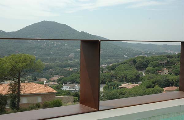 aplicaciones del acero corten en en el mundo de la herreria en guipuzcoa