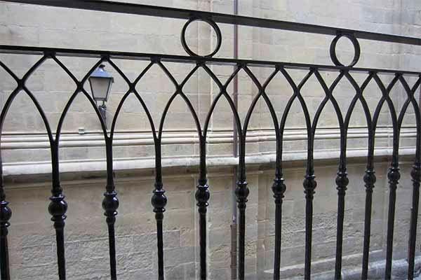 fotografias de barandillas de forja artistica en donostia san sebastian-gipuzkoa-guipuzcoa