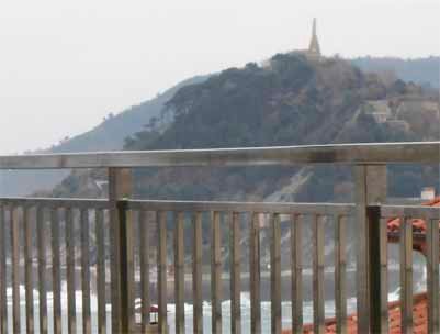 Barandillas de acero inoxidable en Donostia-San Sebastián: en Aisi 316 pulido a espejo.