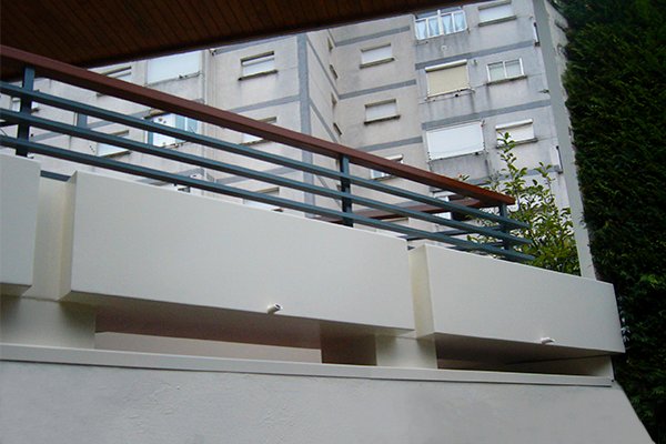 jardineeras metalicas a medida en hondarribila herreria hondarribia