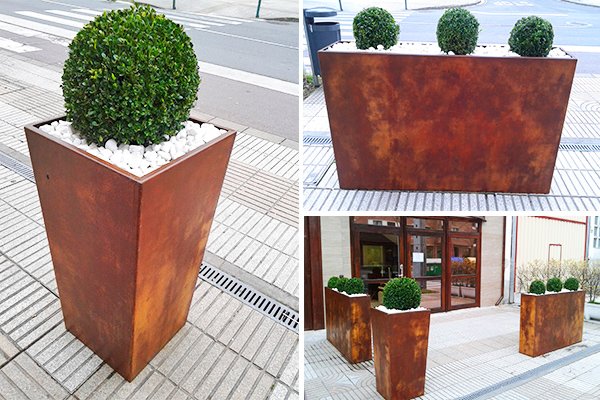 estructuras de acero corten en gipuzkoa donostia san sebastian