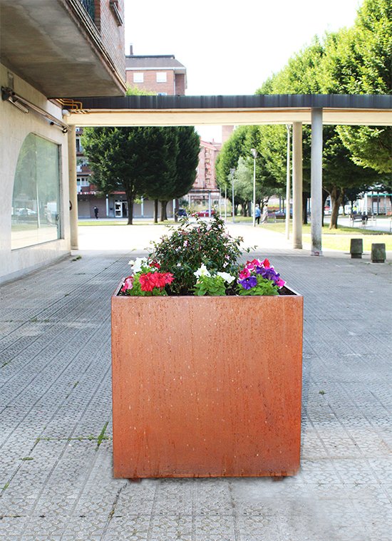 empresas y fabricas especialistas en productos de acero corten a medida. efecto de oxidacion para hierro. 