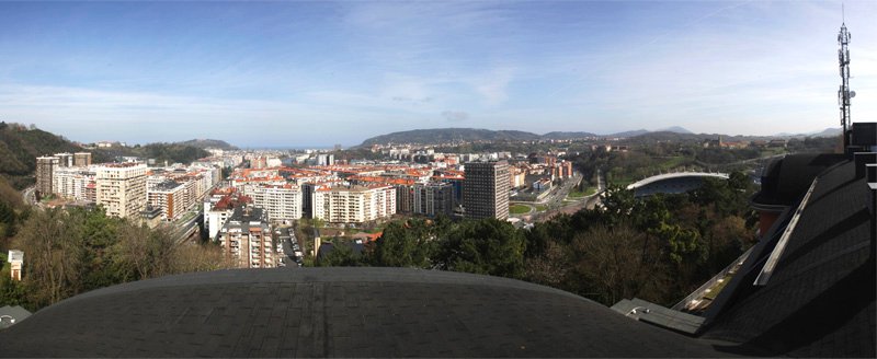 Trabajos en el Hospital San Juan de Dios de San Sebastián-Donostia.