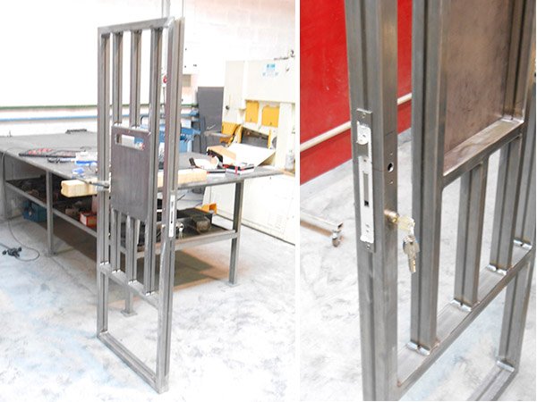 Puertas batientes y puertas de hierro galvanizado a medida en donostia san sebastian gipuzkoa