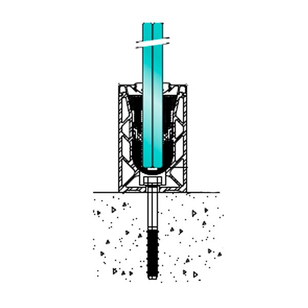 perfil extrusionado en forma de u de sabco evo, de la marca sadev. en san sebastian gipuzkoa