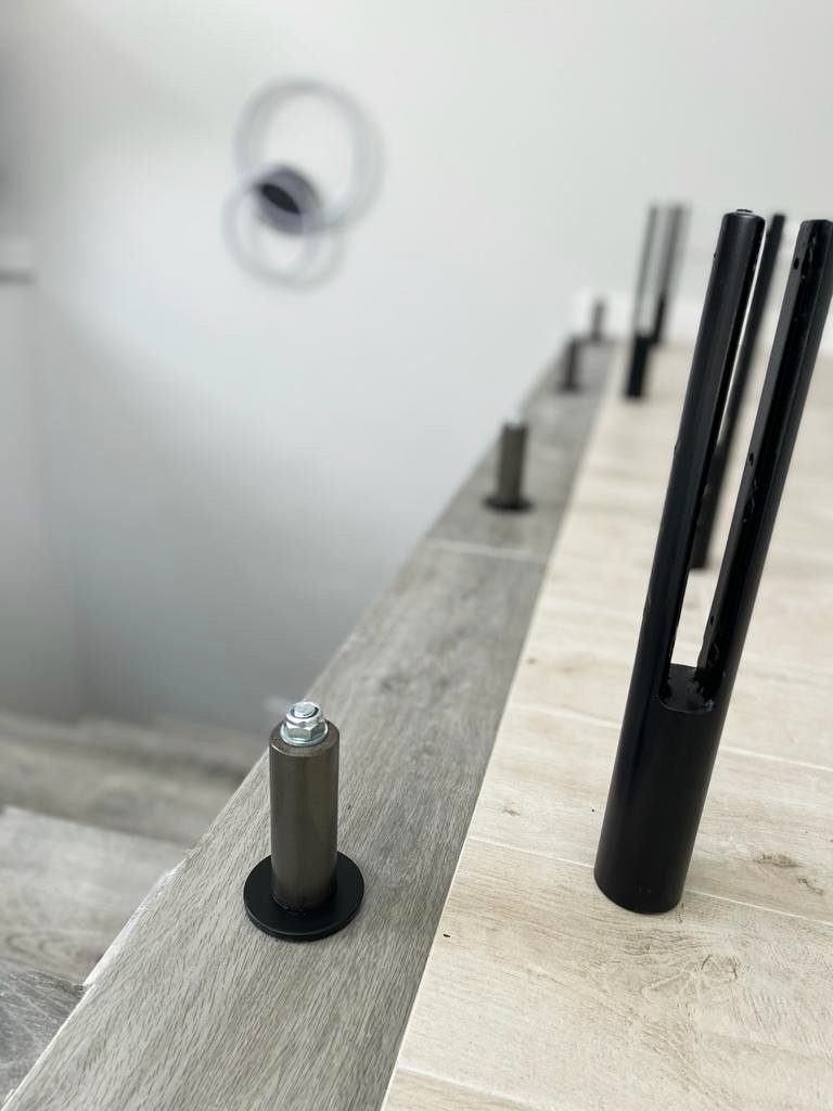 Soportes de barandilla de vidrio Ibarkalde para proyecto en Madrid